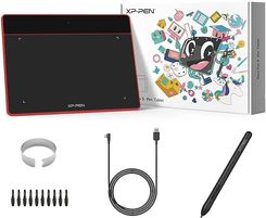 Xp-Pen Deco Fun S czerwony (DECOFUNSRED)