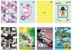 Zdjęcie Interdruk Zeszyt A5 32 Kartek Kratka Kolorowa - Jutrosin