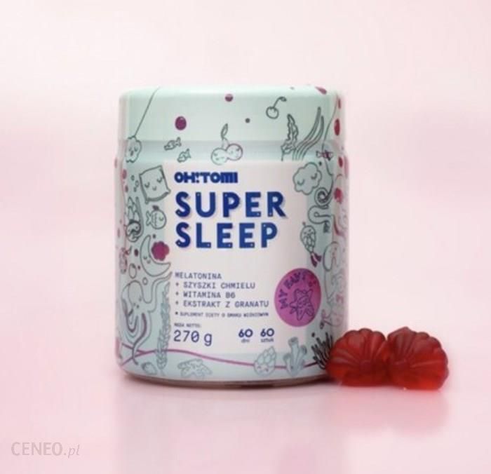 Oh!Tomi Suplement W Żelkach Super Sleep 270g