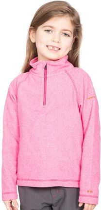 Trespass Polar Dziecięcy 1/2 Zip Meadows Pink Lady - 98