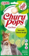 Inaba Churu Cat Pops Tuńczyk z kurczakiem 4x15g