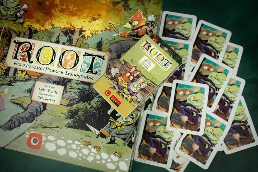 Gra Planszowa Root Podziemia Polska Rodzinna Towarzyska Board Game