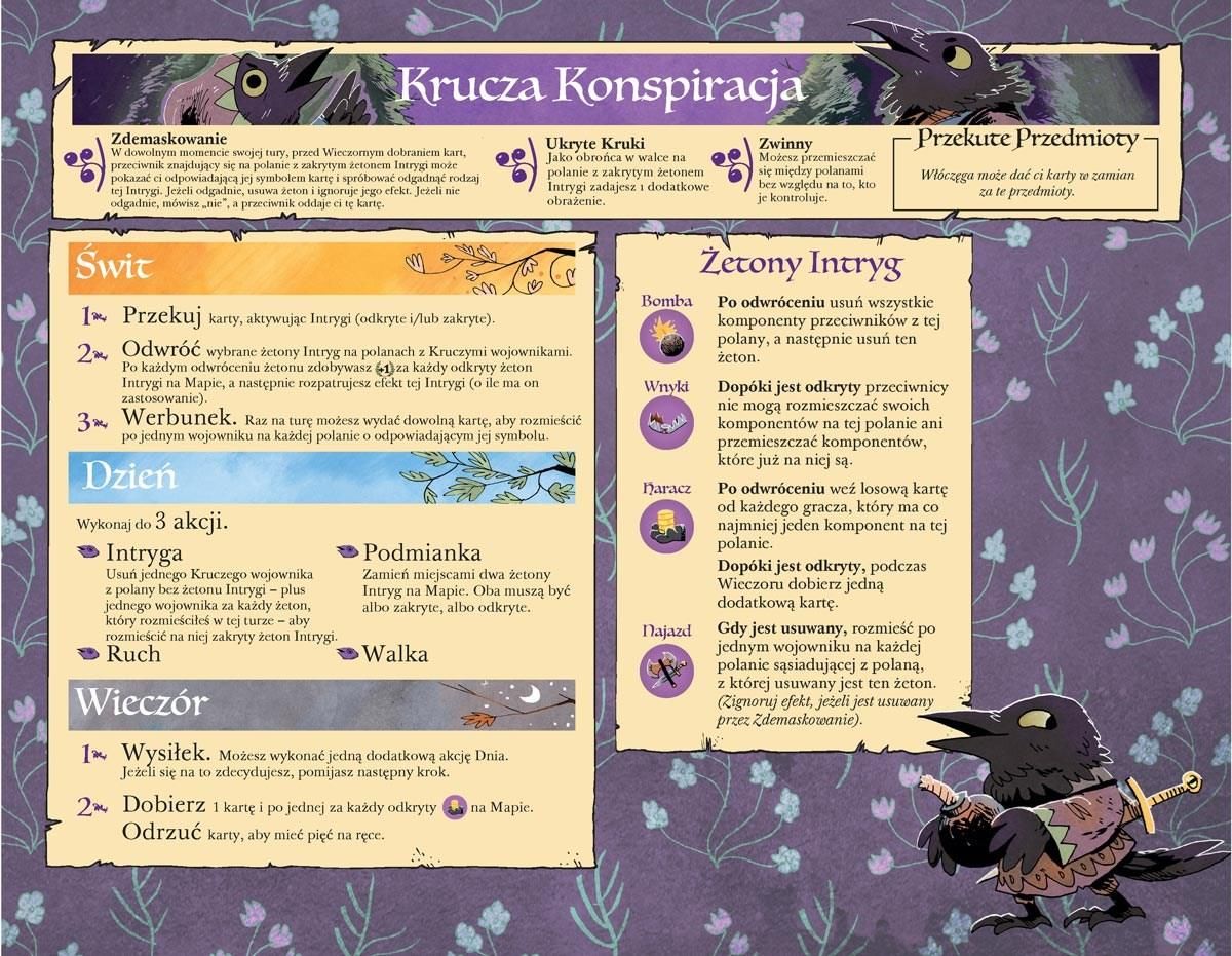 Gra Planszowa Root Podziemia Polska Rodzinna Towarzyska Board Game