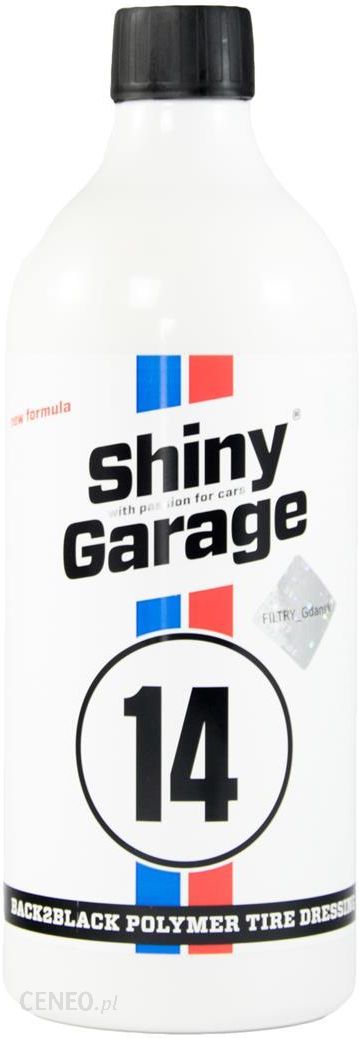 Shiny Garage Back2Black Polymer Dresing do opon 500ml