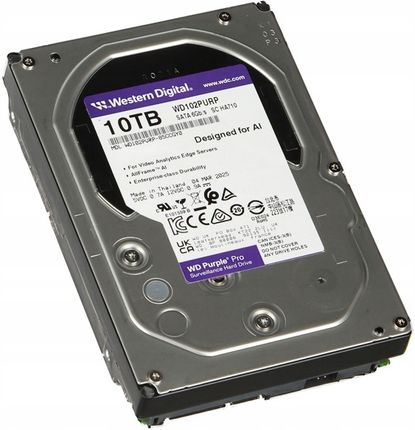 Dysk serwerowy Western Digital Wd Purple Pro 10Tb 3.5 Sata Iii