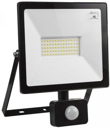 Maclean Naświetlacz LED z czujnikiem ruchu MCE650 NW slim Neutral White 50W IP44 (MCE650NW)