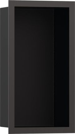 Hansgrohe XtraStoris Individual wnęka ścienna czarny matowy z ozdobną ramą 30x15x10cm (56095340)