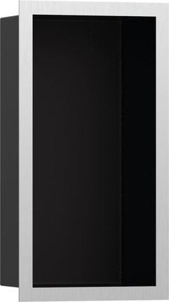 Hansgrohe XtraStoris Individual wnęka ścienna czarny matowy z ozdobną ramą 30x15x10cm (56095800)