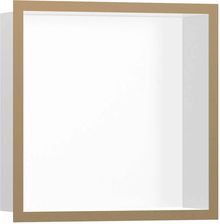 Zdjęcie Hansgrohe XtraStoris Individual wnęka ścienna biały matowy z ozdobną ramą 30x30x10cm (56099140) - Szczecin