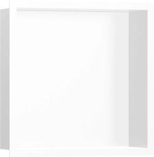 Zdjęcie Hansgrohe XtraStoris Individual wnęka ścienna biały matowy z ozdobną ramą 30x30x10cm (56099700) - Szczecin