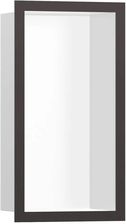 Zdjęcie Hansgrohe XtraStoris Individual wnęka ścienna biały matowy z ozdobną ramą 30x15x10cm (56096340) - Stepnica