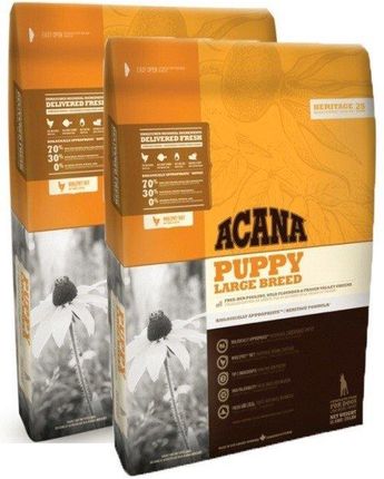 Acana Heritage Puppy Large Breed 2X11,4Kg