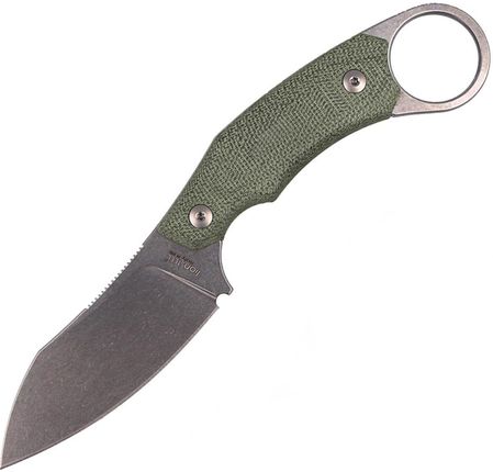 Lionsteel Nóż H1 Karambit Canvas Green Stone Washed Blade (H1 Cvg)