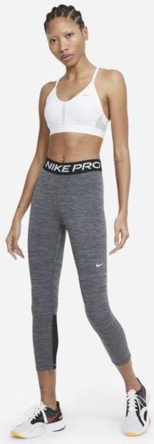 Damskie legginsy ze średnim stanem o skróconym kroju ze wstawkami z  siateczki Nike Pro 365