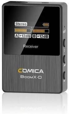 Comica Boomx D D2 Bezprzewodowy System Mikrofonowy Do Kamery, Aparatu, Smartfona