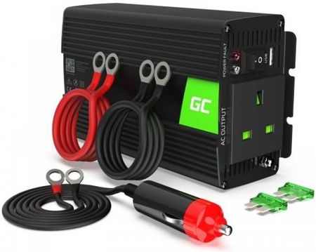 GREENCELL CAR POWER INVERTER GREEN CELL® 24V TO 230V 300W/600W WITH USB