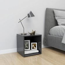 vidaXL Szafka Pod Tv Szara 37X35X37 Cm Płyta Wiórowa 805504