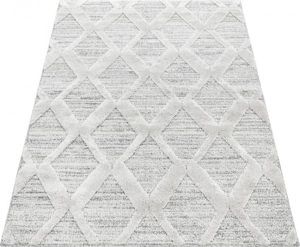 Ayyildiz Hali Dywan Kaige Popiel Peso Prostokąt 60X110 Cm