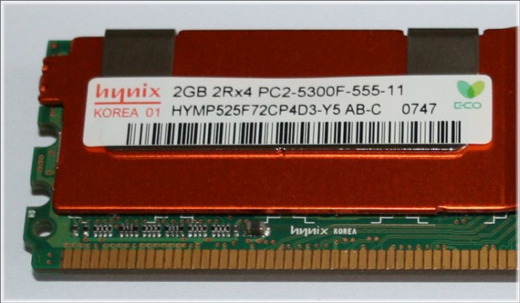 Hynix RAM 2GB HYNIX FB-DIMM DDR2 667MHz PC2-5300 ECC Fully Buffered ...