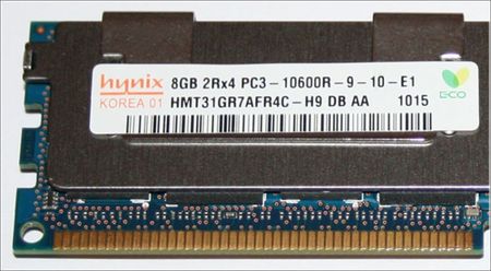Hynix 24GB HYNIX 3x 8GB ECC REGISTERED DDR3 2Rx4 1333MHz PC3-10600 RDIMM HMT31GR7AFR4C-H9