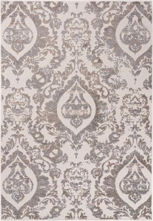 Carpetpol Dywan Sznurkowy Kremowy Wzory Ec73B Cream Aventura Ctl 120X170