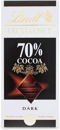 Lindt Czekolada Exellence 70% Cacao Gorzka 100G