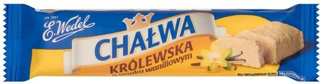 E Wedel Chałwa Królewska Waniliowa 50G