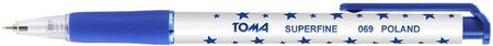 Długopis Toma w gwiazdki 069
