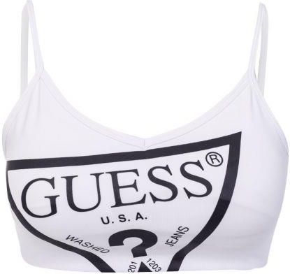 Guess Damski Biustonosz Stanik Active Bra Medium Support White O1Ga53Mc03W  Twht - Ceny i opinie 