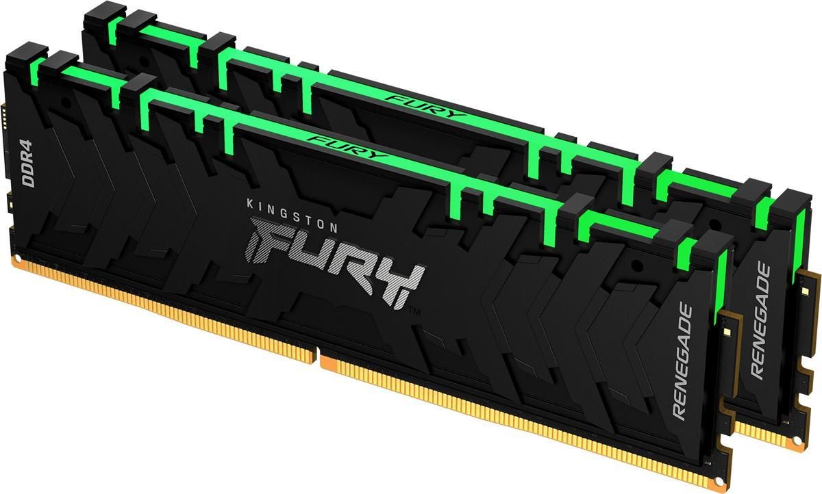Kingston (キングストン) FURY Renegade RGB 128GB 3200 DDR4 CL16 DIMM (4枚 並行輸入品