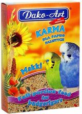 Zdjęcie DAKO-ART Makki - Pełnowartościowy pokarm dla papużek falistych 1kg - Słomniki