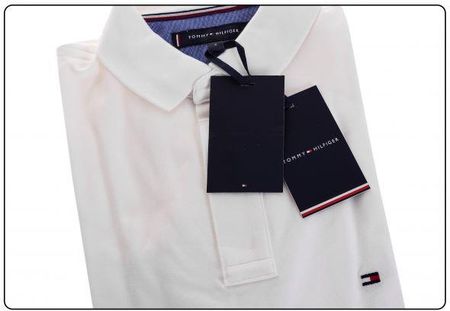 TOMMY HILFIGER KOSZULKA POLO Z D UGIM R KAWEM TOMMY REGULAR POLO