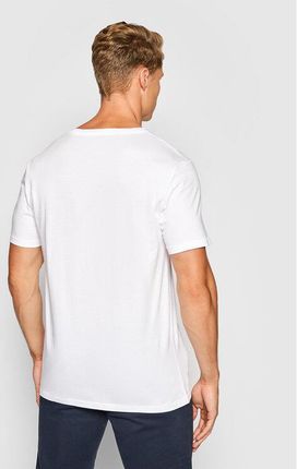 Polo Ralph Lauren T Shirt Sle 714844756004 Biały Regular Fit