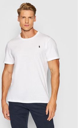 Tシャツ・カットソー POLO RALPH LAUREN Men T Shirts 714844756004 07 Polo Ralph Lauren T Shirt Sle 714844756004 Biały Regular Fit