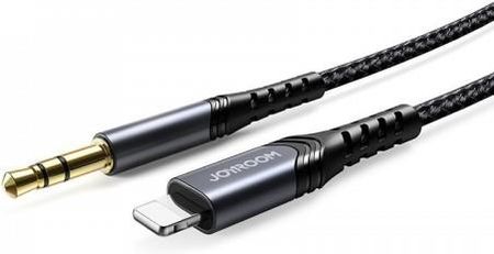 Joyroom Kabel Audio Stereo Aux 3,5Mm Mini Jack - Lightning Do Iphone Ipad 1 M Czarny (Sya02)