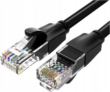 Vention Kabel Sieciowy Lan Ethernet Cat.6 Utp 10M Czarny (6922794743540)