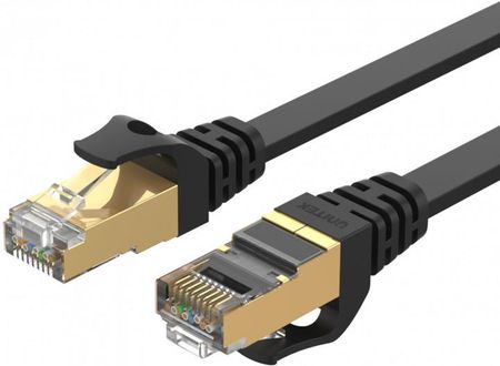 Unitek Patch Cable Cat.7 Czarny 5M Płaski (C1897Bk5M)