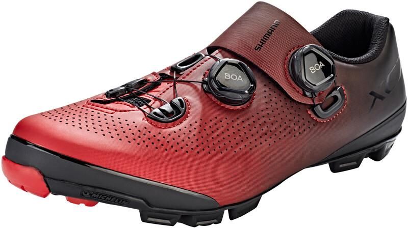 Shimano SH-XC7 Bike Shoes Wide męskie czerwony - Ceny i