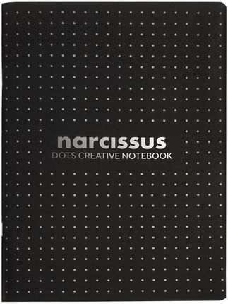 Narcissus Zeszyt A4/48K Kropka Czarny (6Szt)