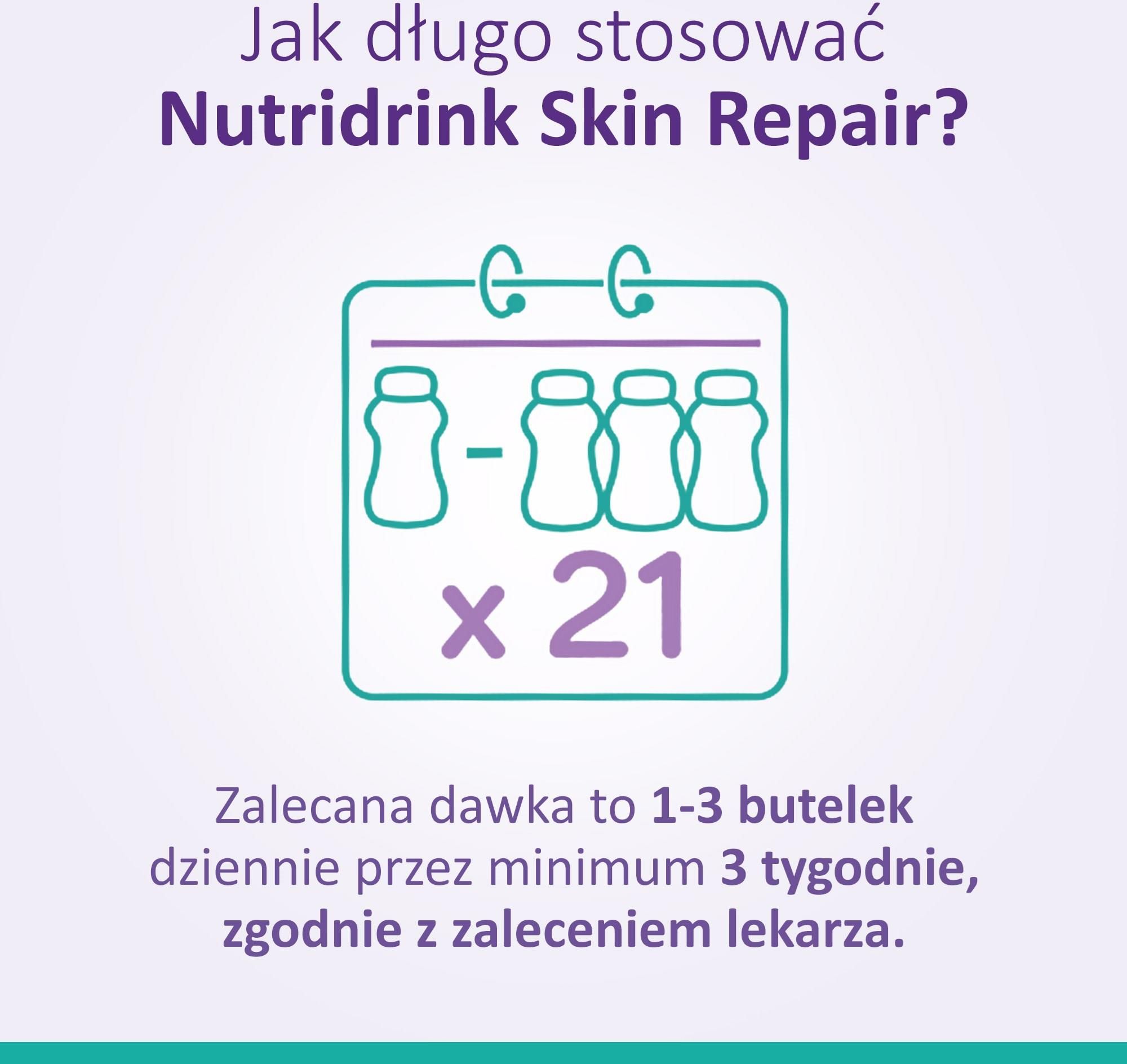 Nutridrink Skin Repair czekolada 4x200ml