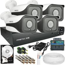 Protec Monitoring 4 Kamery Ip66 Wyraźny Obraz Noc Prxvr04T5D