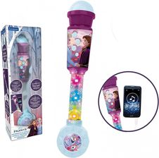 Lexibook Mikrofon z głośnikiem dla dzieci, efekty świetlne Kraina Lodu Frozen - dobre Zabawki muzyczne