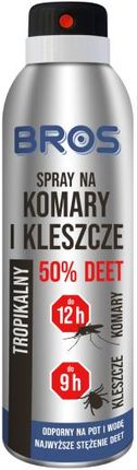 Bros Spray Na Komary I Kleszcze 180Ml