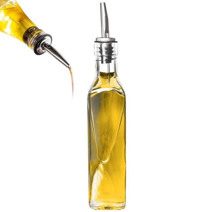 Butelka szklana z dozownikiem, dozownik, na oliwę, ocet, do oliwy, octu, 300 ml