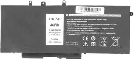 Mitsu Bateria Dell Latitude 5490, 5590 (BCDE5490) - zdjęcie 4