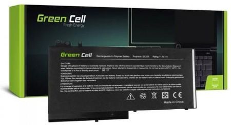 Green Cell Bateria do Dell E5250 RYXXH 11,1V 2,9Ah (DE117)