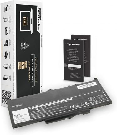 Movano Bateria premium Dell Latitude E7270, E7470 (BZDEE7470)