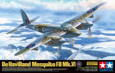 Tamiya Polski Samolot Myśliwsko-Bombowy De Havilland Mosquito Fb Mk.Vi 60326