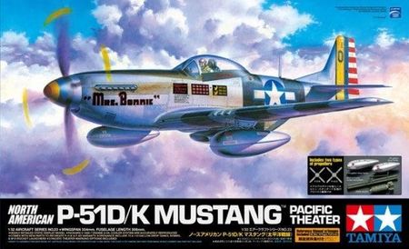 Tamiya Amerykański Myśliwiec P-51D/K Mustang Pacific 60323