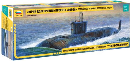 Zvezda Sowiecki Atomowy Okręt Podwodny Yuri Dolgorukij 9061